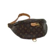 Pre-owned Canvas louis-vuitton-bags Louis Vuitton Vintage , Brown , Da...