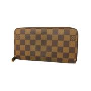 Pre-owned Canvas wallets Louis Vuitton Vintage , Brown , Dames