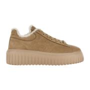 Sneakers H-Stripes Hogan , Brown , Dames