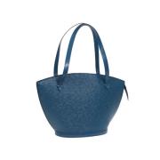 Pre-owned Leather louis-vuitton-bags Louis Vuitton Vintage , Blue , Da...