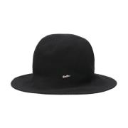 Eco-Kasjmier Cloche Hoed Borsalino , Black , Heren