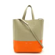 Pre-owned Leather celine-bags Celine Vintage , Beige , Dames