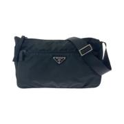 Pre-owned Canvas prada-bags Prada Vintage , Black , Dames