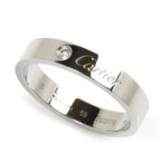 Pre-owned Metal rings Cartier Vintage , Gray , Dames