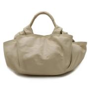 Pre-owned Leather handbags Loewe Pre-owned , White , Dames