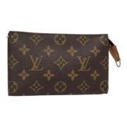 Pre-owned Canvas pouches Louis Vuitton Vintage , Brown , Dames