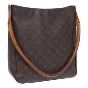 Pre-owned Canvas louis-vuitton-bags Louis Vuitton Vintage , Brown , Da...