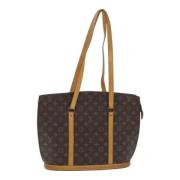 Pre-owned Canvas totes Louis Vuitton Vintage , Brown , Dames