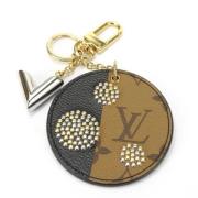 Pre-owned Leather key-holders Louis Vuitton Vintage , Brown , Dames