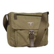 Pre-owned Nylon prada-bags Prada Vintage , Brown , Dames