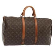 Pre-owned Canvas travel-bags Louis Vuitton Vintage , Brown , Dames