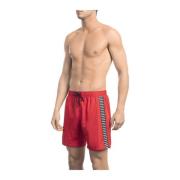 Strandkleding - Zwemkleding - Retro Zak Bermuda Bikkembergs , Red , He...