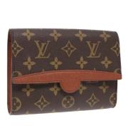 Pre-owned Canvas shoulder-bags Louis Vuitton Vintage , Brown , Dames