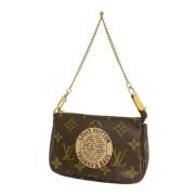 Pre-owned Canvas louis-vuitton-bags Louis Vuitton Vintage , Brown , Da...