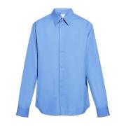 Lange mouwen shirt Bottega Veneta , Blue , Heren