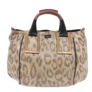 Pre-owned Leather handbags Chloé Pre-owned , Beige , Dames