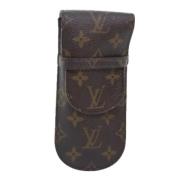 Pre-owned Canvas home-office Louis Vuitton Vintage , Brown , Dames