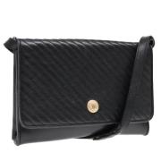 Pre-owned Leather shoulder-bags Celine Vintage , Black , Dames