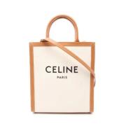 Pre-owned Canvas celine-bags Celine Vintage , Beige , Dames