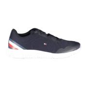 Blauwe Heren Sportsneakers met Contrastdetails Tommy Hilfiger , Blue ,...