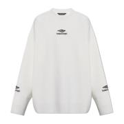 Wollen coltrui uit de Skiwear collectie Balenciaga , White , Heren