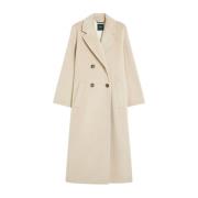 Elegante wollen jas Max Mara Weekend , Beige , Dames