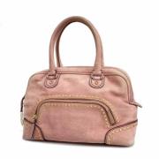 Pre-owned Leather fendi-bags Fendi Vintage , Pink , Dames