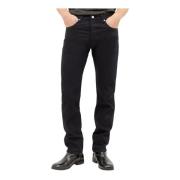 Slim Fit Jeans Levi's , Black , Heren