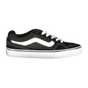 Zwarte atletische sneakers voor heren met contrastdetails Vans , Black...