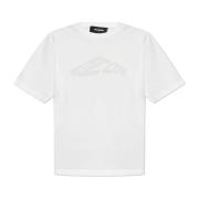 T-shirt met bedrukt logo Dsquared2 , White , Dames