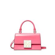 Stijlvolle Leren Tas voor Vrouwen Tory Burch , Pink , Dames