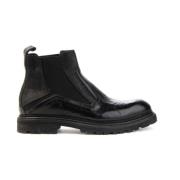 Elastico Chelsea Boots voor mannen Brecos , Black , Heren