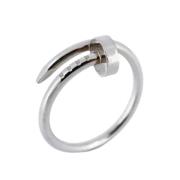 Pre-owned White Gold rings Cartier Vintage , Gray , Dames