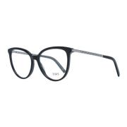 CatEye Zwarte Bril Vrouwen Full-Rim Tod's , Black , Dames