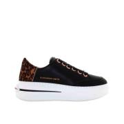 Lage Sneakers voor Vrouwen Alexander Smith , Black , Dames