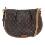 Pre-owned Canvas louis-vuitton-bags Louis Vuitton Vintage , Brown , Da...