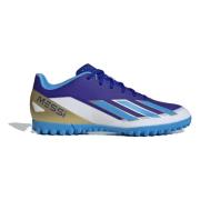 X Crazyfast Messi Futsal Schoenen Adidas , Blue , Heren