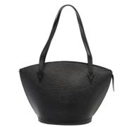 Pre-owned Leather louis-vuitton-bags Louis Vuitton Vintage , Black , D...