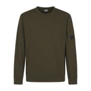 Licht Fleece Crew Neck Sweatshirts C.p. Company , Brown , Heren