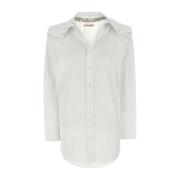 Witte Poplin Overhemd Klassieke Stijl Y/Project , White , Dames