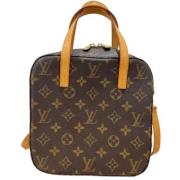 Pre-owned Plastic handbags Louis Vuitton Vintage , Brown , Dames