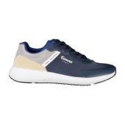 Blauwe Sportieve Veterschoenen met Contrastdetails Carrera , Blue , He...