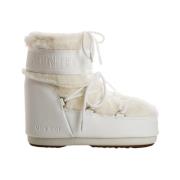 Winterlaarzen met nepbont Moon Boot , White , Heren