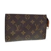 Pre-owned Canvas pouches Louis Vuitton Vintage , Brown , Dames