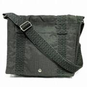 Pre-owned Canvas shoulder-bags Hermès Vintage , Gray , Dames