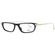 Zwarte Unisex Optische Frames Omega , Black , Unisex