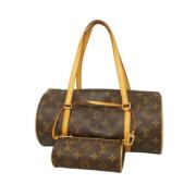 Pre-owned Canvas louis-vuitton-bags Louis Vuitton Vintage , Brown , Da...