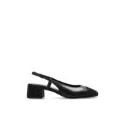 Leren schoenen Tory Burch , Black , Dames