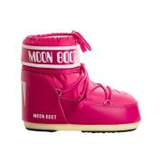 Lage Icon Laarzen Moon Boot , Pink , Dames