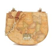 Klassieke Geo Print Schoudertas Alviero Martini 1a Classe , Brown , Da...